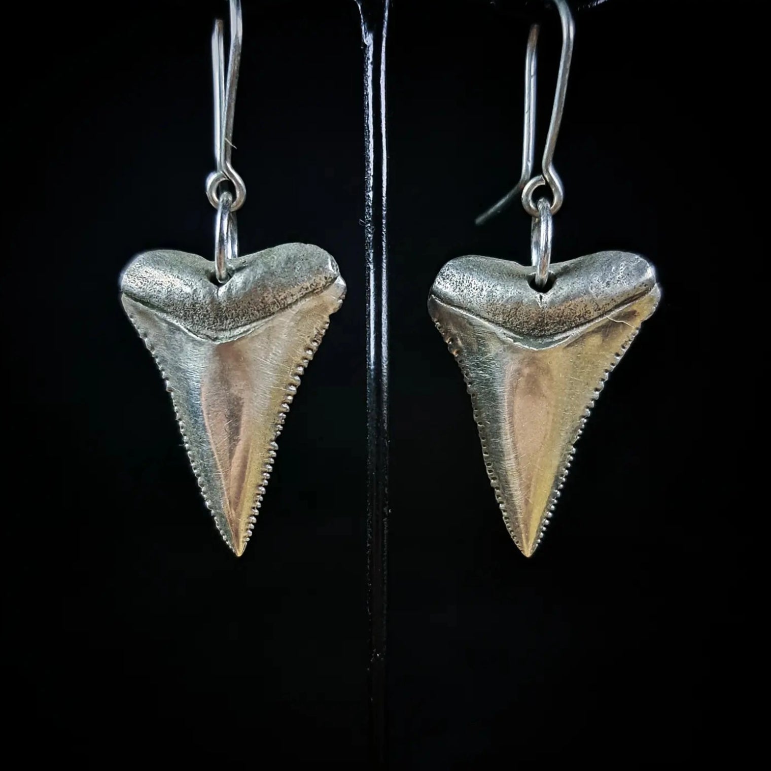 Great White Shark Earrings
