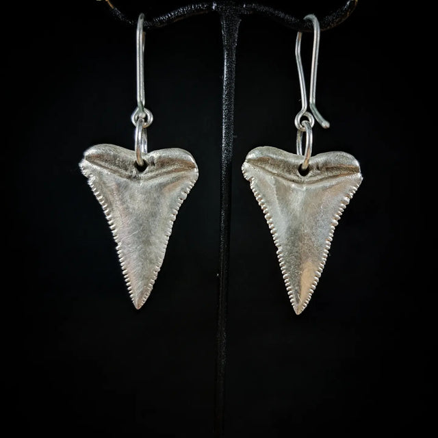 Great White Shark Earrings