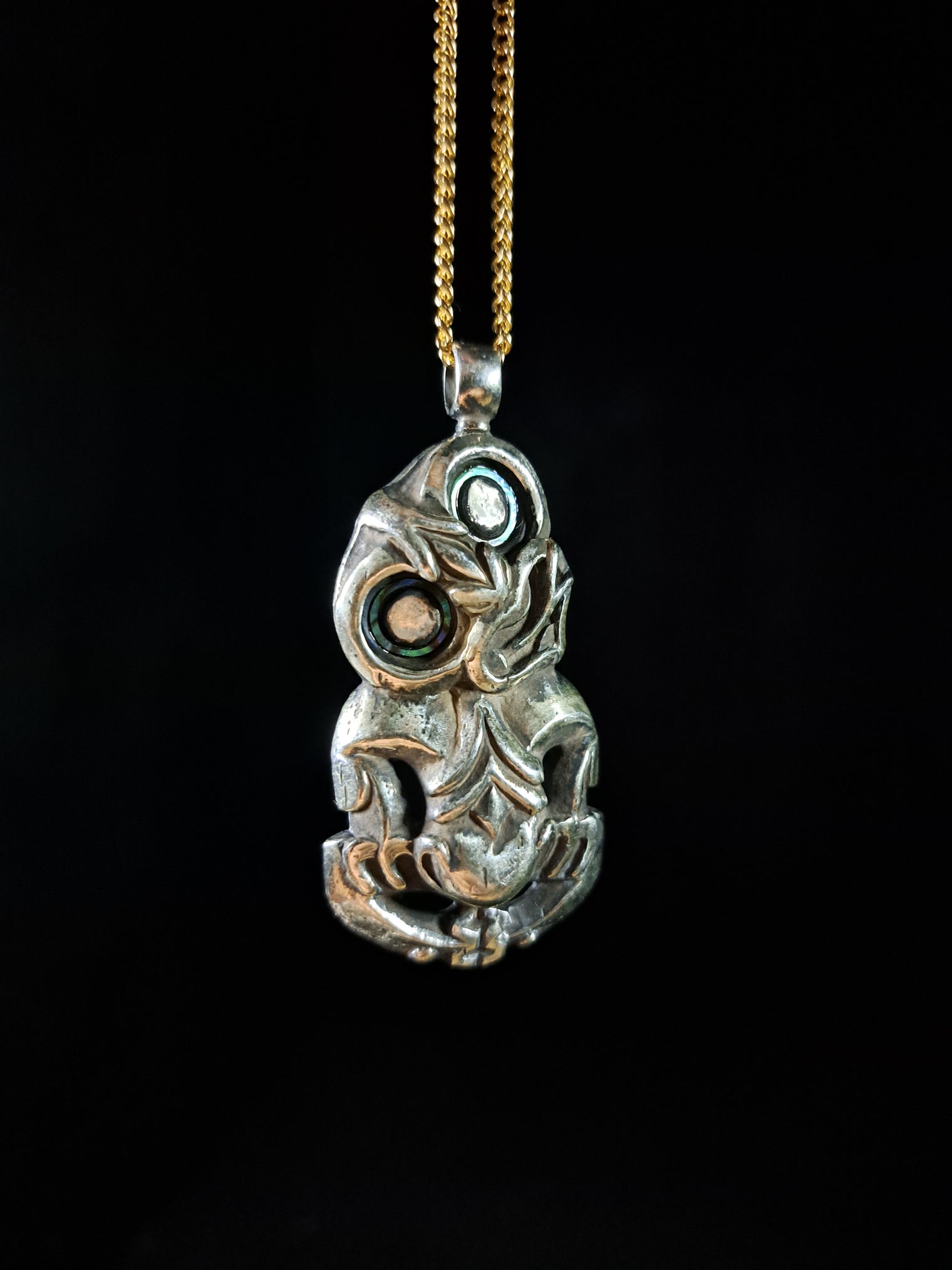 Silver Hei Tiki (Groove-Type)