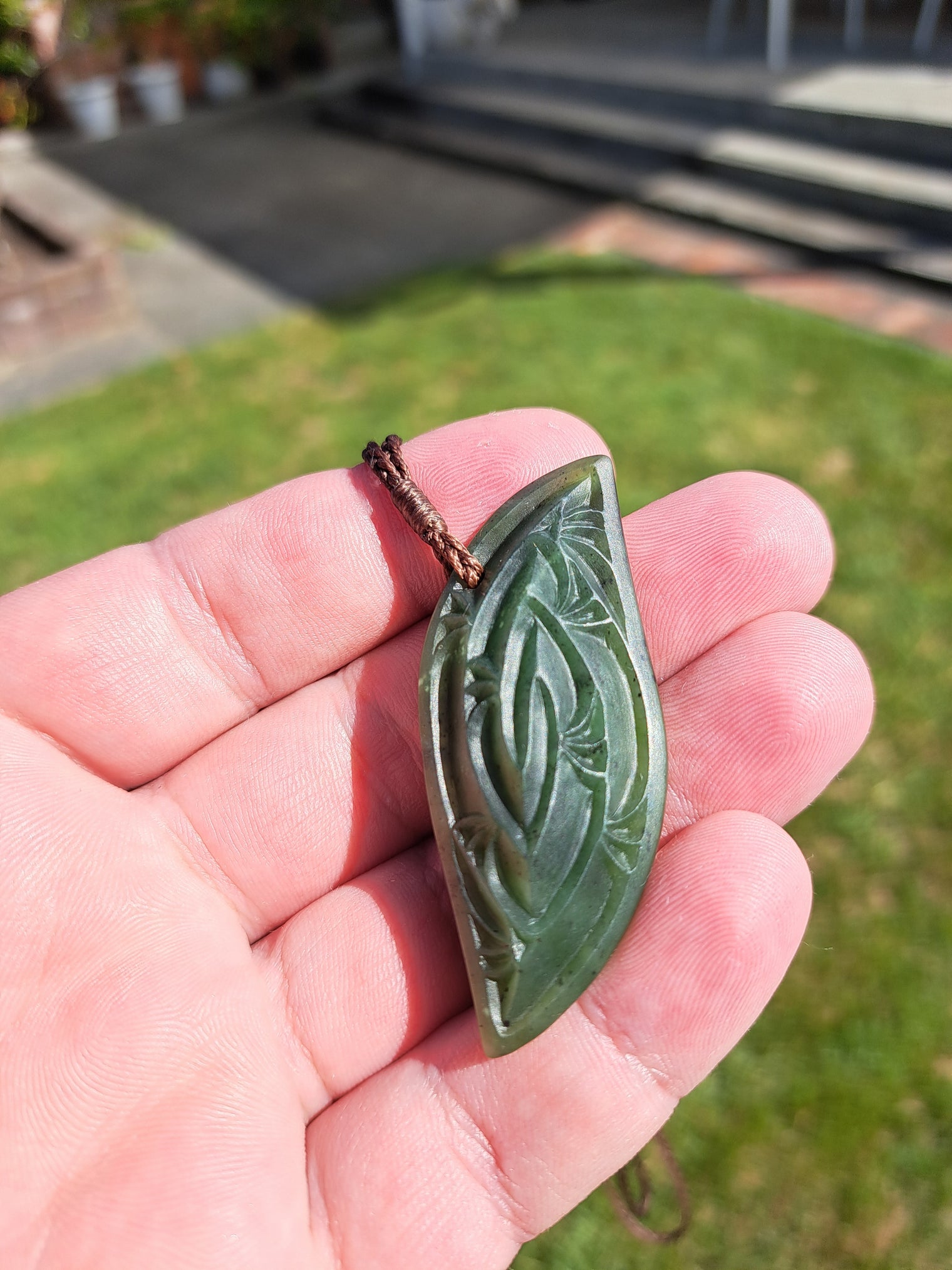 Pūngāwerewere - Spider Web Pendant