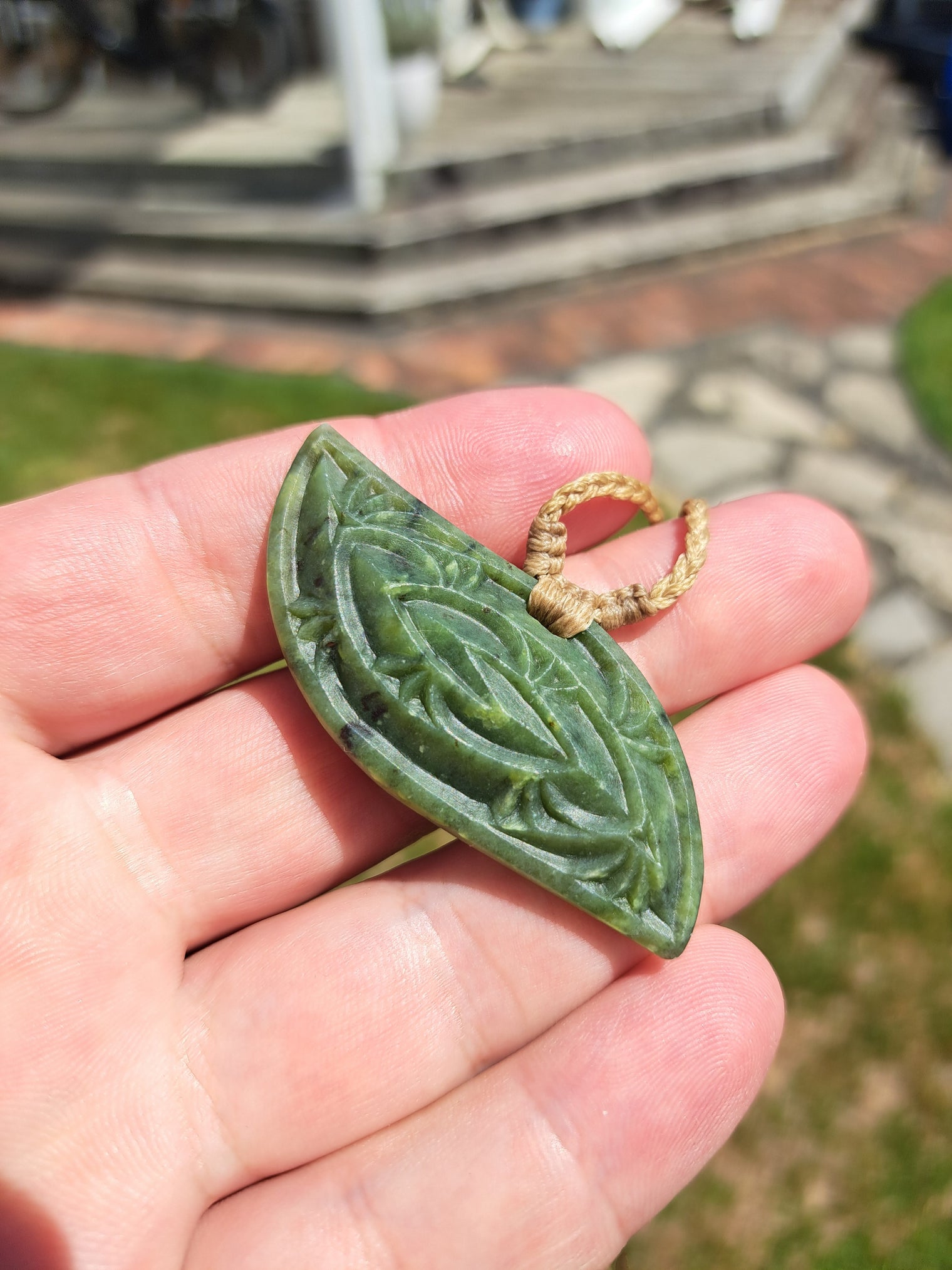 Pūngāwerewere - Spider Web Pendant