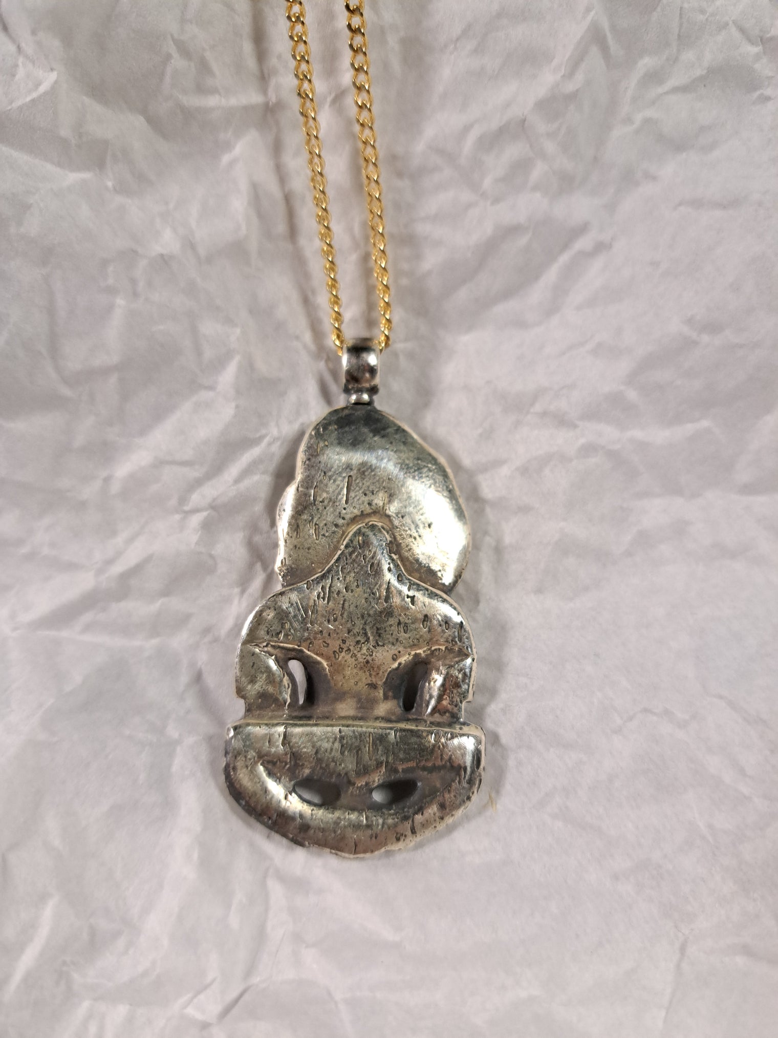 Silver Hei Tiki (Groove-Type)