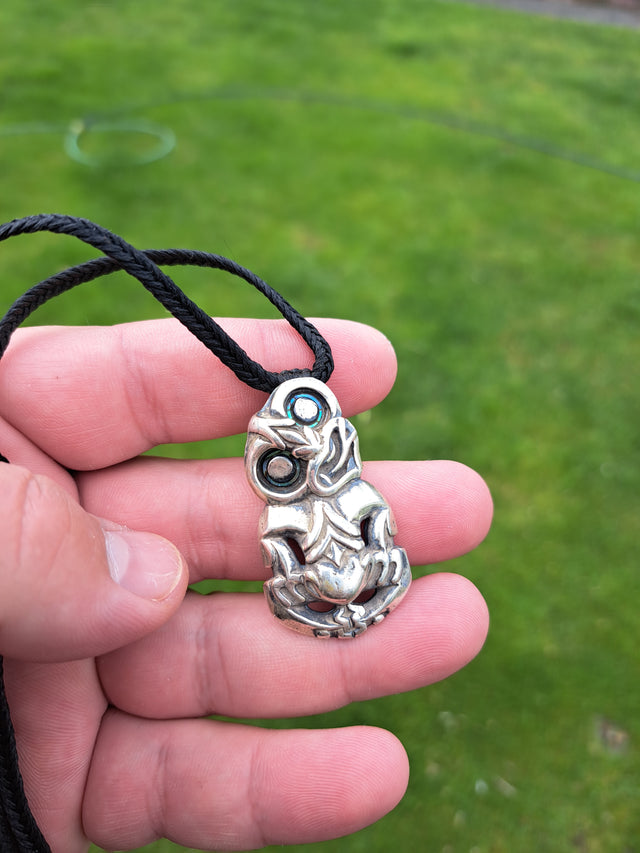 Silver Hei Tiki (Groove-Type)