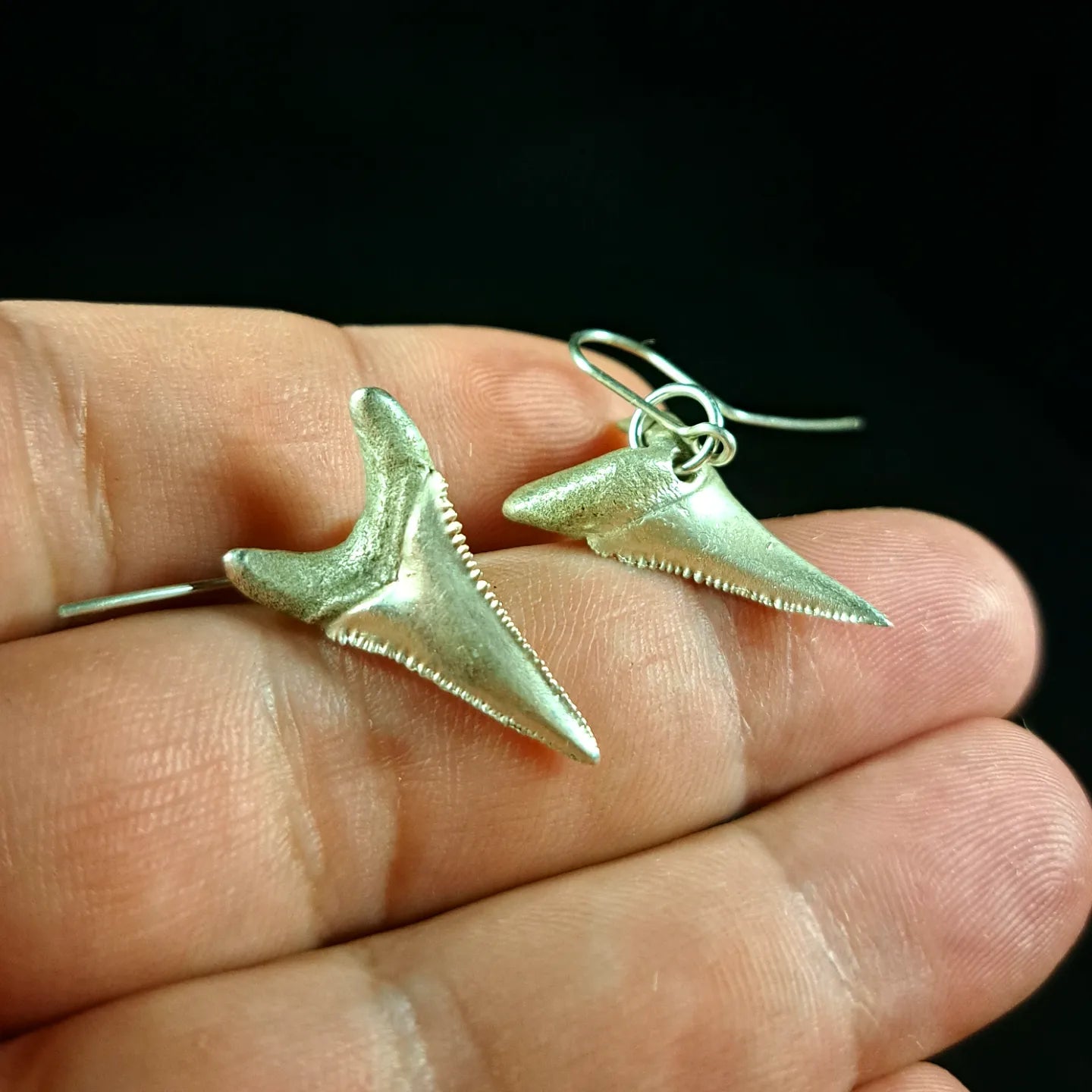 Mako Shark Earrings