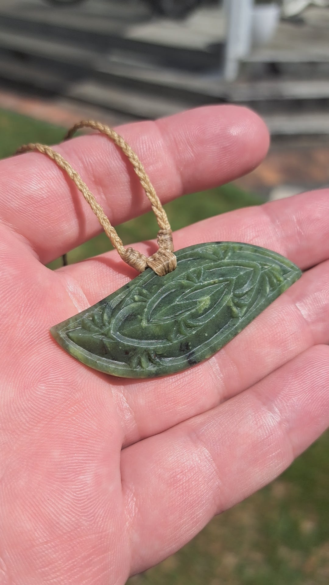 Pūngāwerewere - Spider Web Pendant