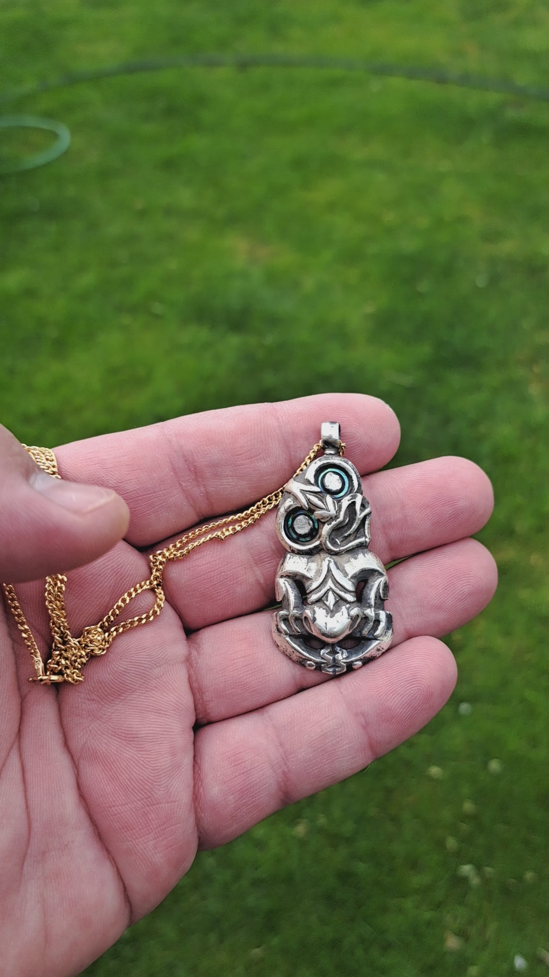 Silver Hei Tiki (Groove-Type)