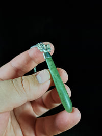 Silver Pekapeka - Pounamu Roimata