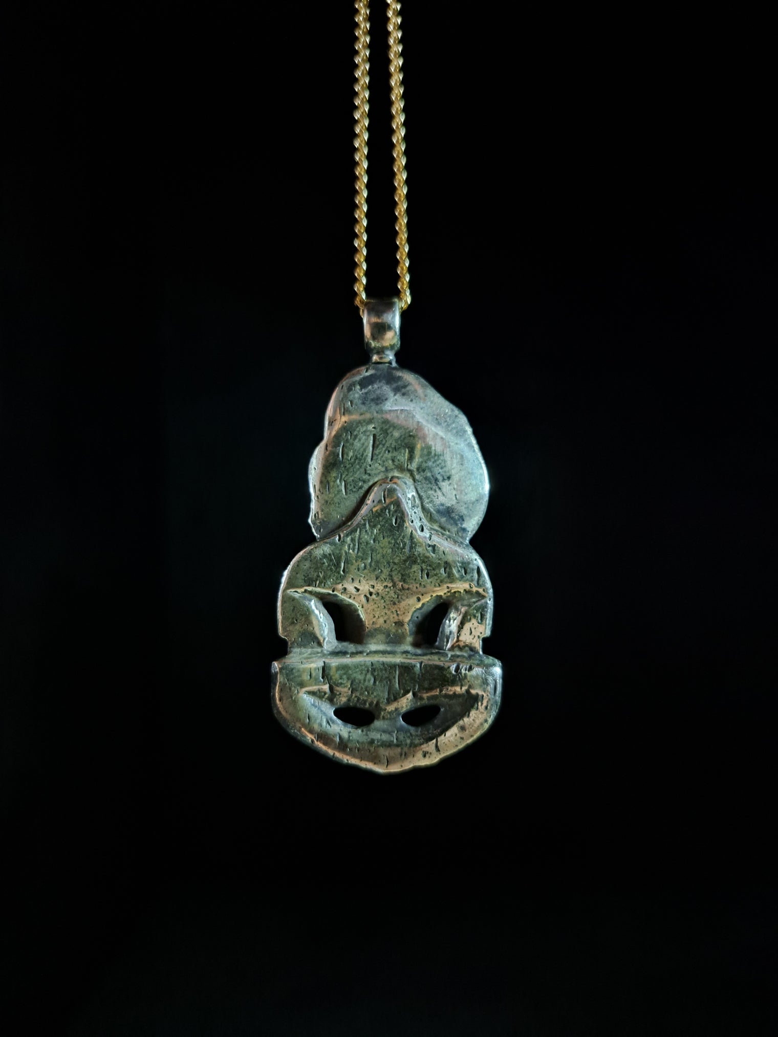 Silver Hei Tiki (Groove-Type)