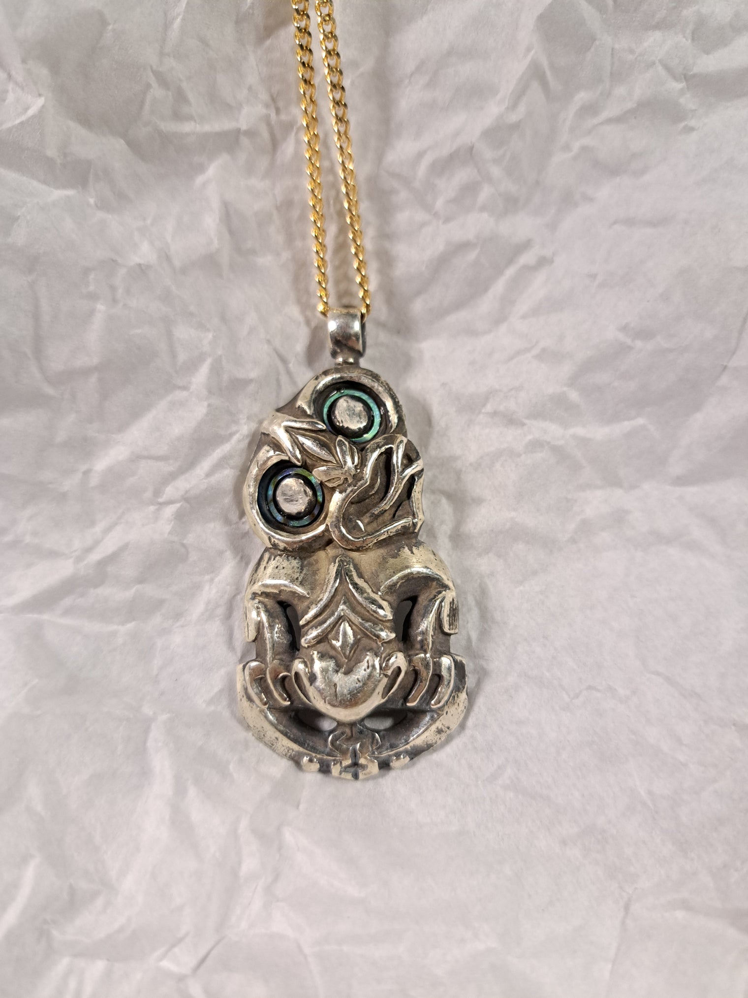 Silver Hei Tiki (Groove-Type)