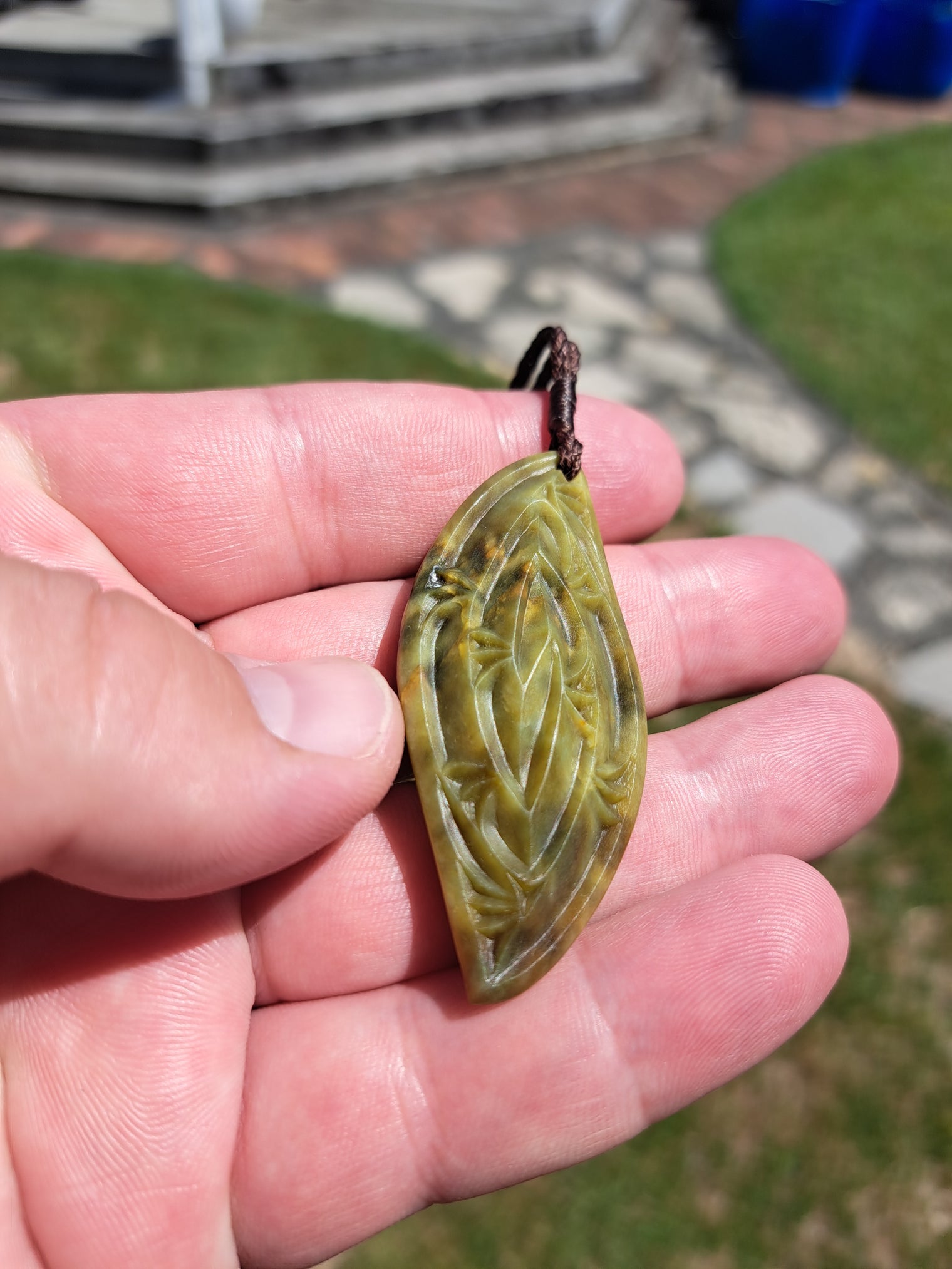 Pūngāwerewere- Spider Web Pendant