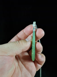 Silver Pekapeka - Pounamu Roimata