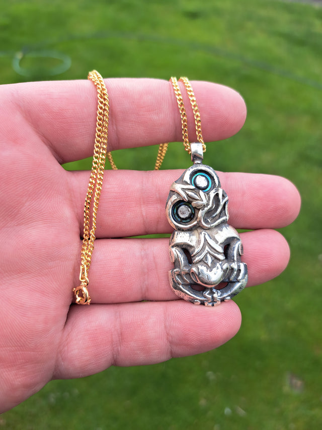 Silver Hei Tiki (Groove-Type)