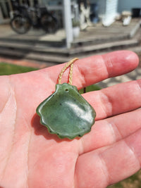 Scallop Shell - Pounamu