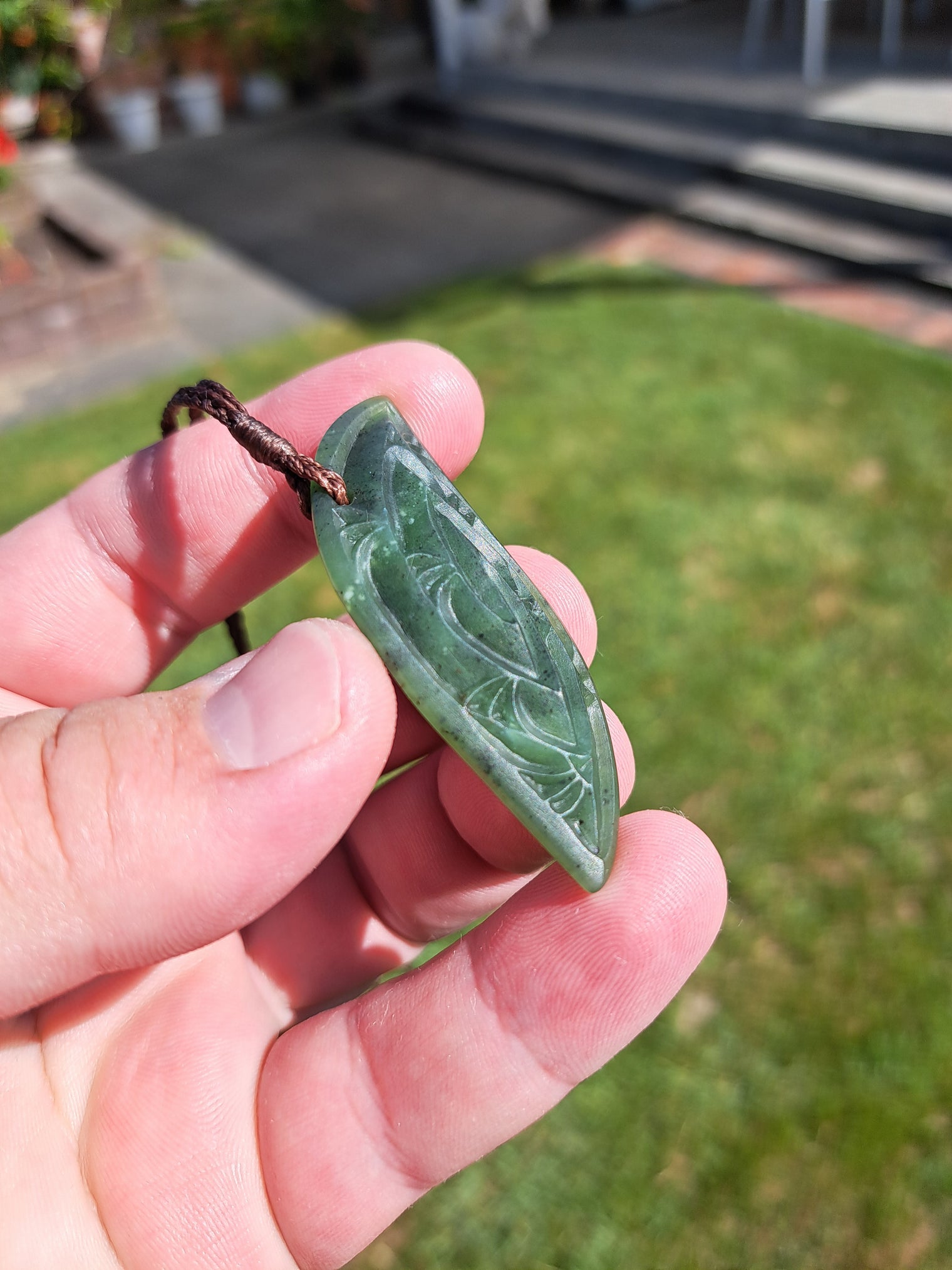 Pūngāwerewere - Spider Web Pendant