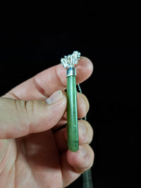 Silver Pekapeka - Pounamu Roimata