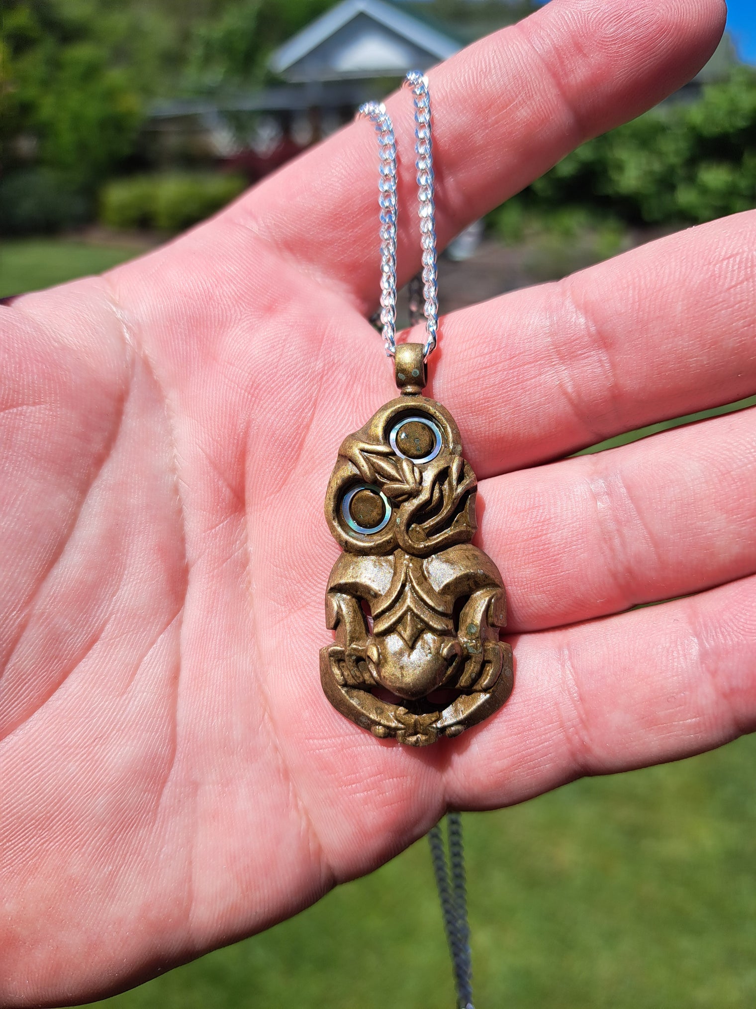 Bronze Hei Tiki (Groove-Type)