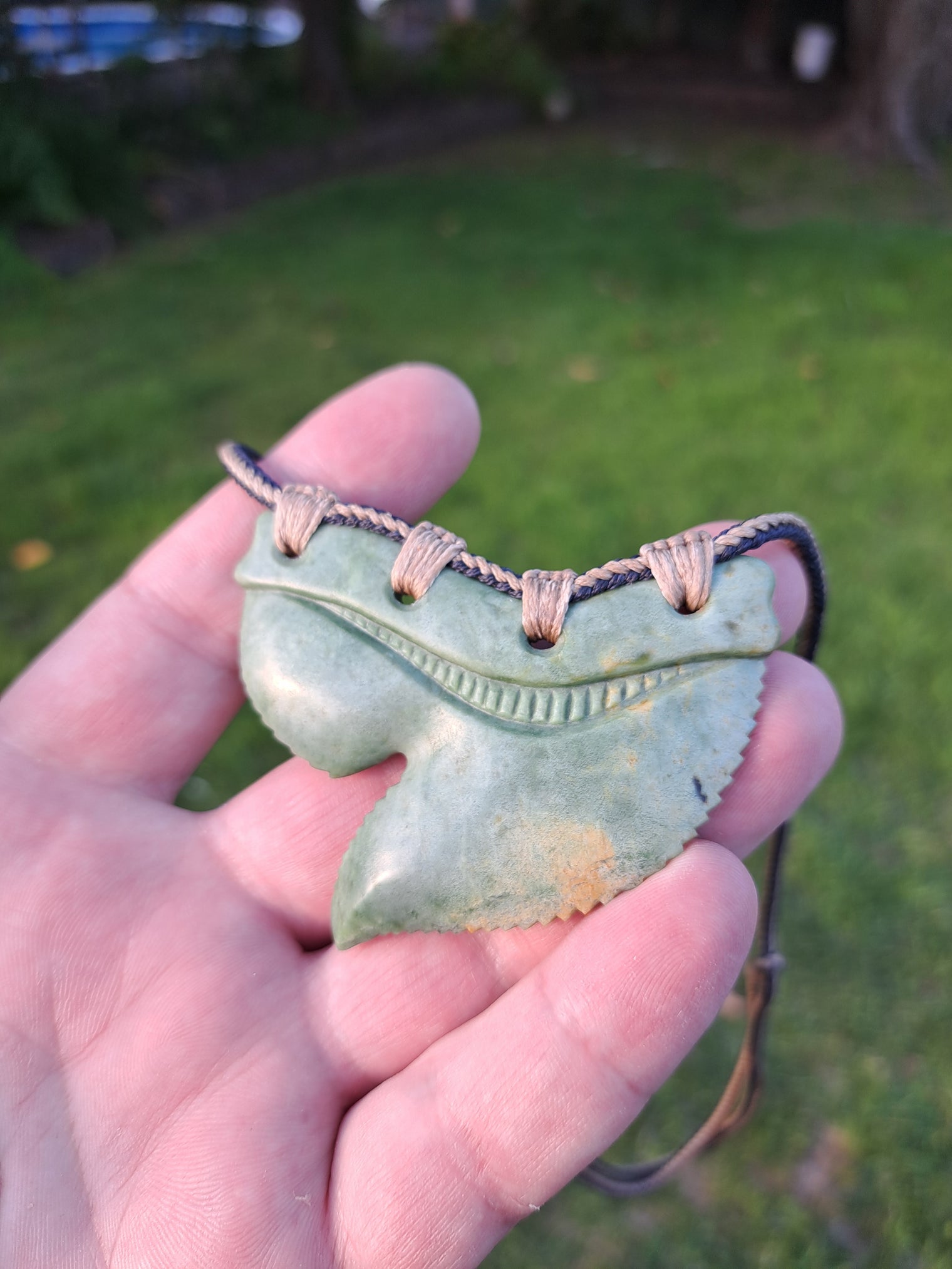Tiger Shark Tooth Pendant
