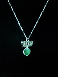 Silver Pekapeka - Pounamu Disc