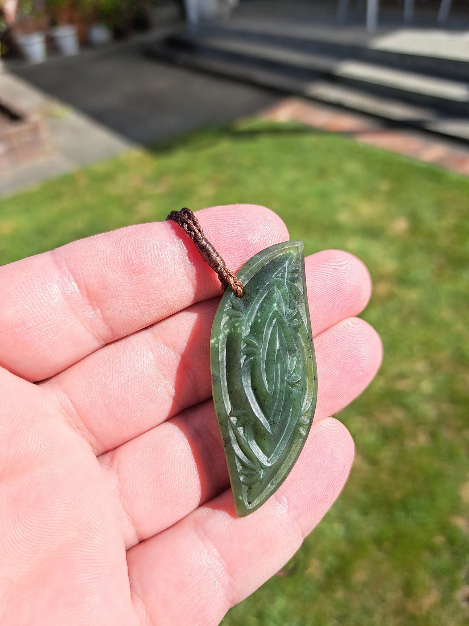 Pūngāwerewere - Spider Web Pendant