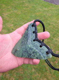 Megalodon Tooth - XL Pounamu