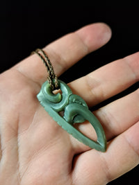 Notched Manaia - Inanga Pounamu