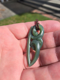 Notched Manaia - Inanga Pounamu